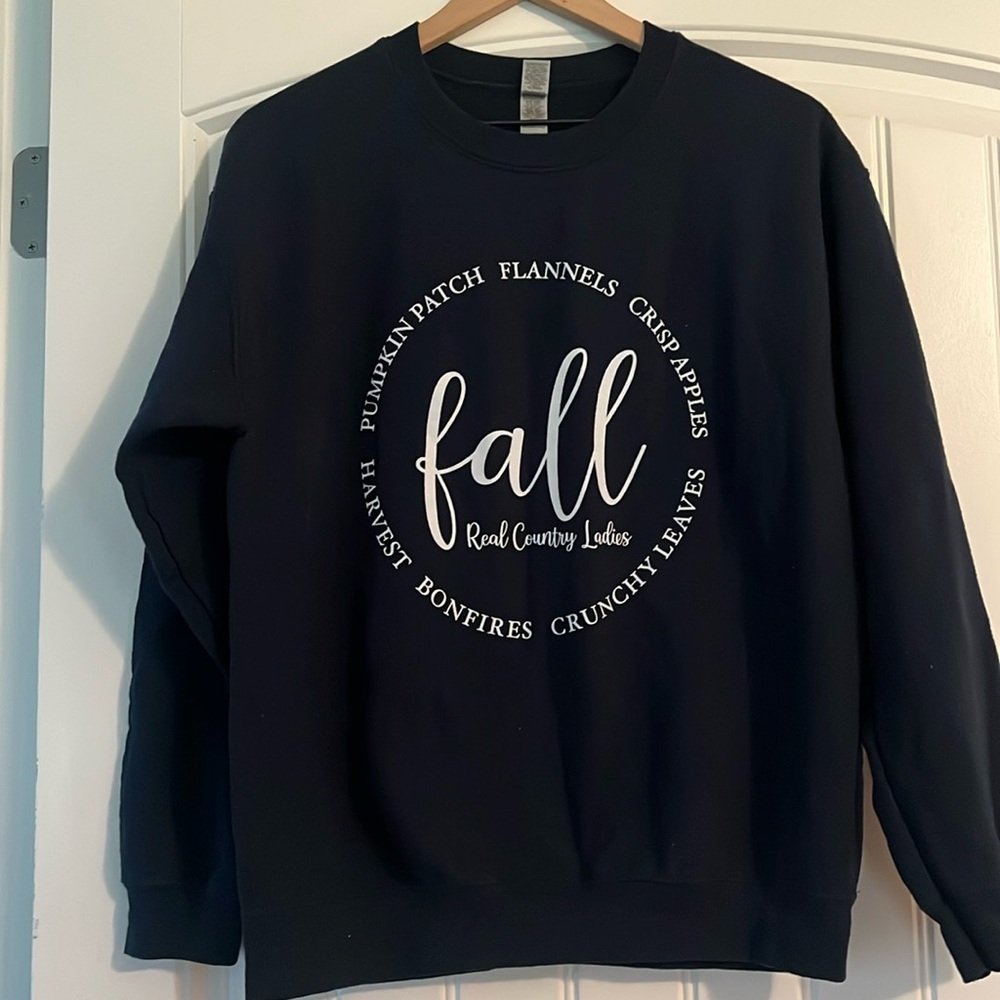 Fall Vibes Sweatshirt Size Medium